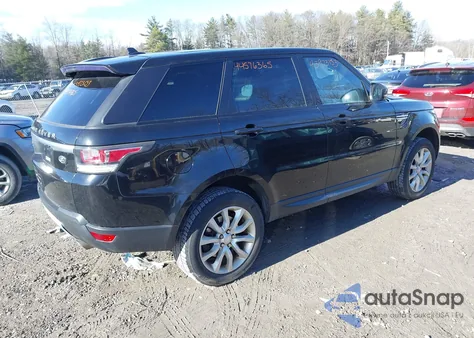 2016 Land Rover Range Rover Sport 3.0L V6 Supercharged Hse z USA, uszkodzony, nr VIN SALWR2PF2GA103407